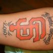 sf tattoo 15,san francisco giants