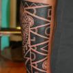 sf tattoo 23, san francisco tattoo 23, praying hands, black work, tribal