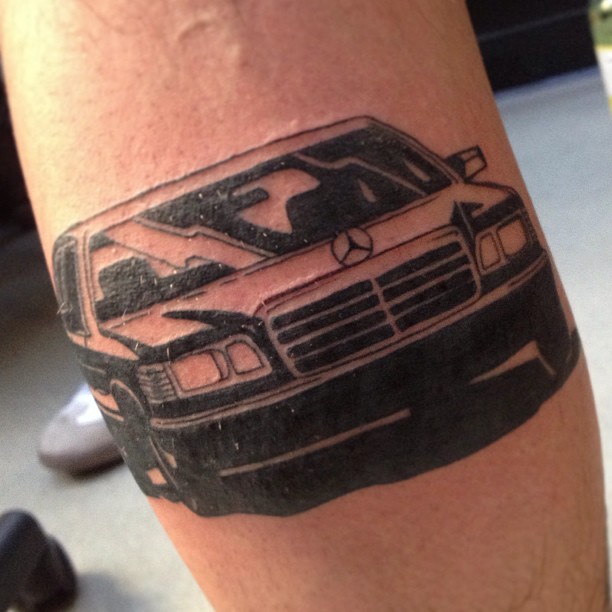 Mercedes Tattoo Supercars Gallery